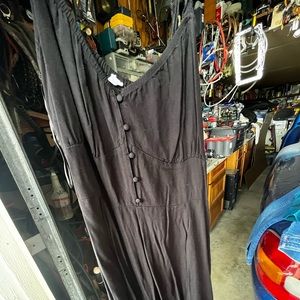 Girls black romper